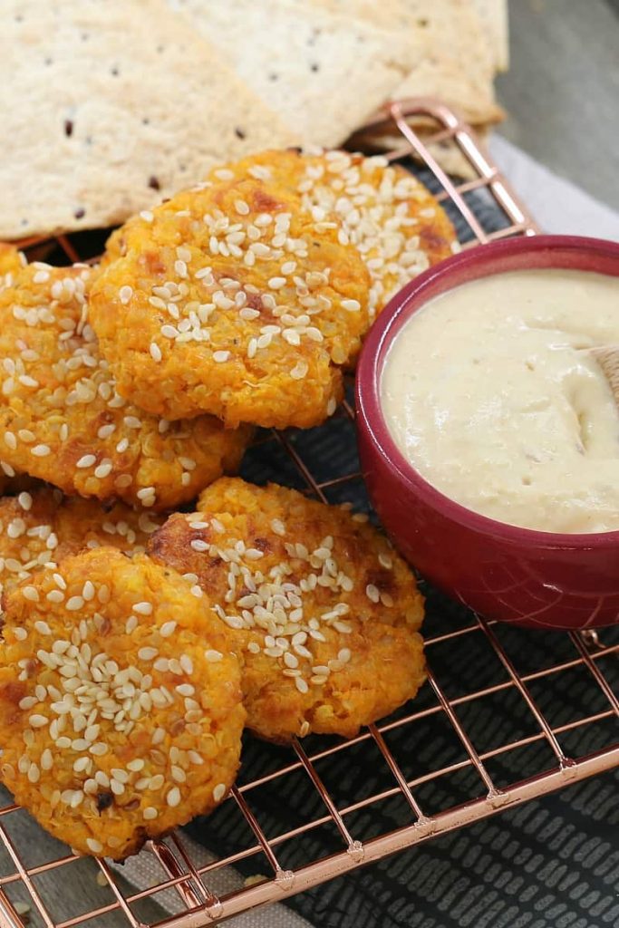Sweet potato and quinoa bites are great for toddlers on the go.